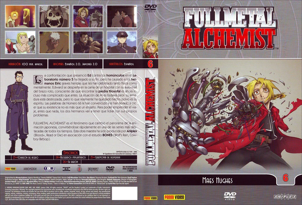 Fullmetal Alchemist 2003 – Mkv Dual Latino 1080p – Mega – Mediafire