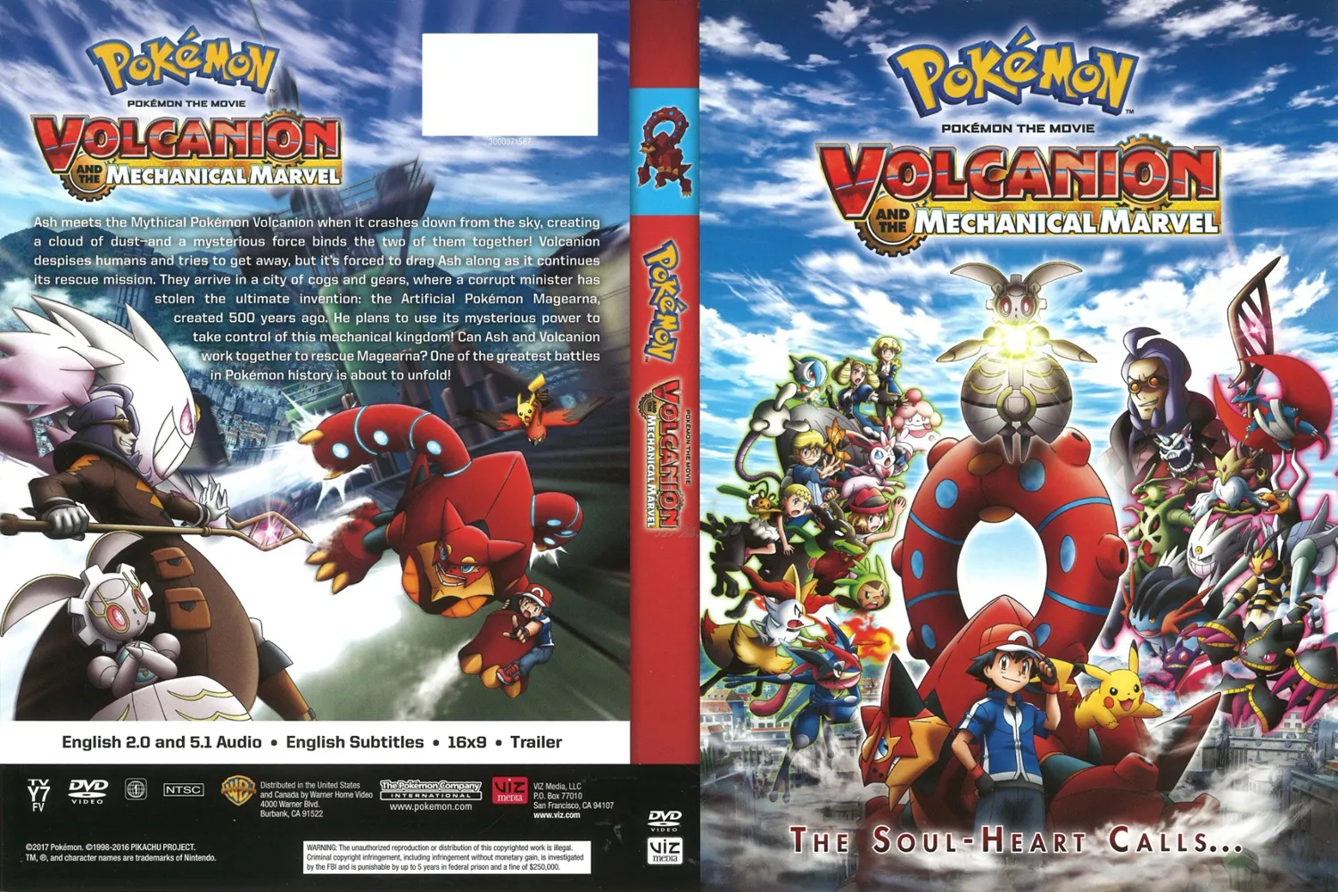 Pokémon Película 19 – Volcanion y la Maravilla Mecánica – Mkv Dual Latino 1080p – Mega – Mediafire