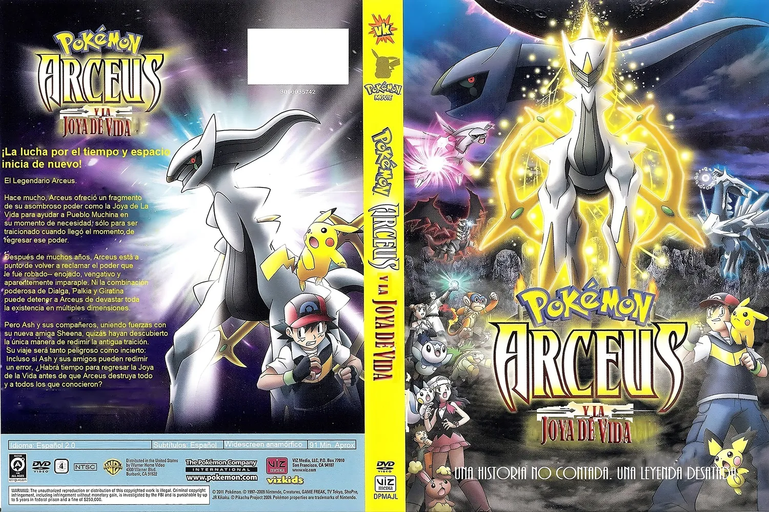 Pokémon Película 12 – Arceus y la Joya de la Vida – Mkv Dual Latino 1080p – Mega – Mediafire