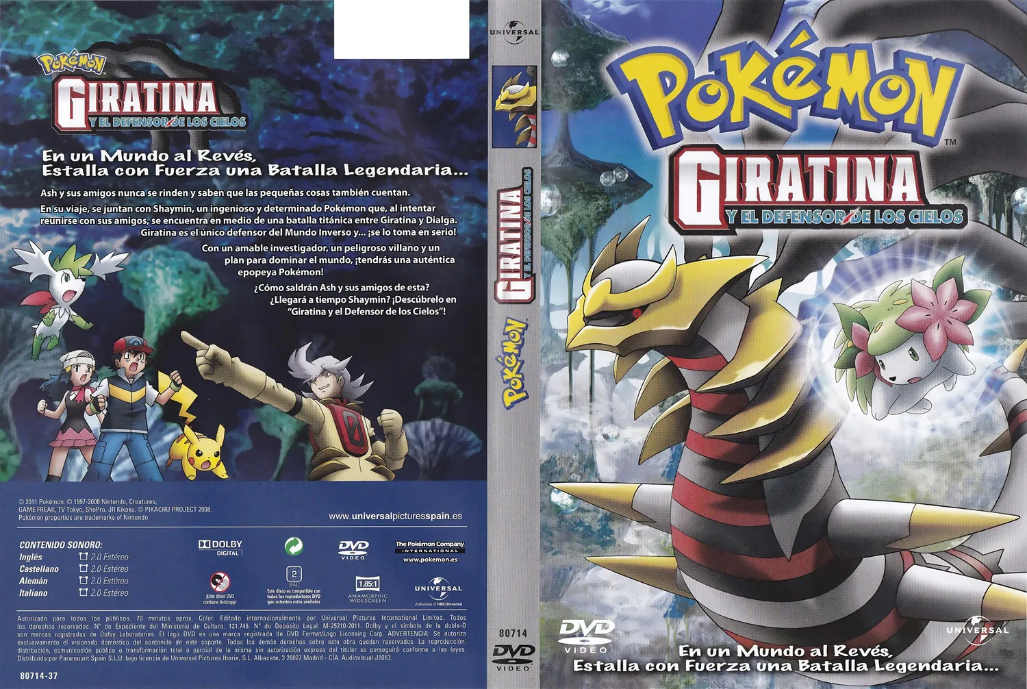 Pokémon Película 11 – Giratina y el Defensor de los Cielos – Mkv Dual Latino 1080p – Mega – Mediafire