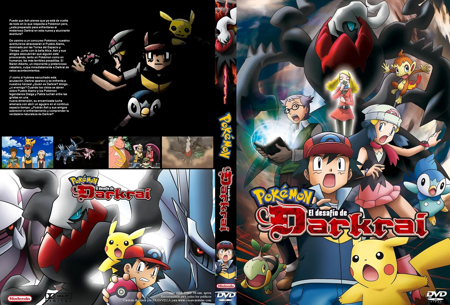 Pokémon Película 10 – El surgimiento de Darkrai – Mkv Dual Latino 1080p – Mega – Mediafire