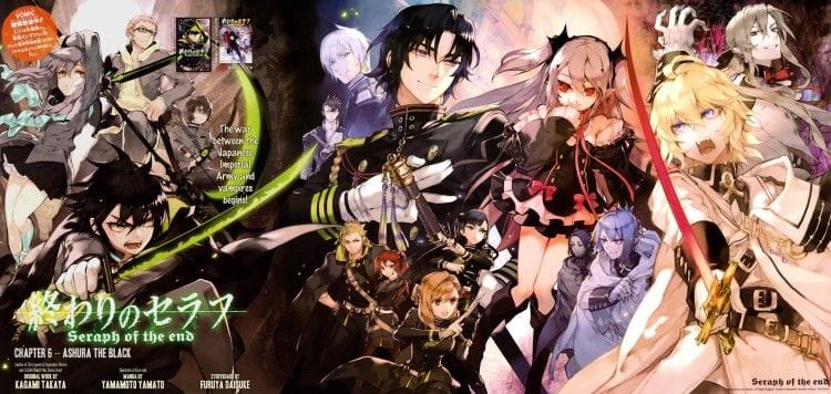 Owari no Seraph – Completa – HD Ligero – Mega – Mediafire