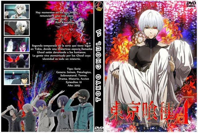 Tokyo Ghoul √A [12/12] – HD Ligero   Avi – Mega – Mediafire