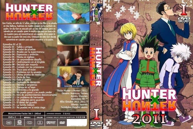 Hunter x Hunter (2011) – [148/148] – Avi – Mega – Mediafire