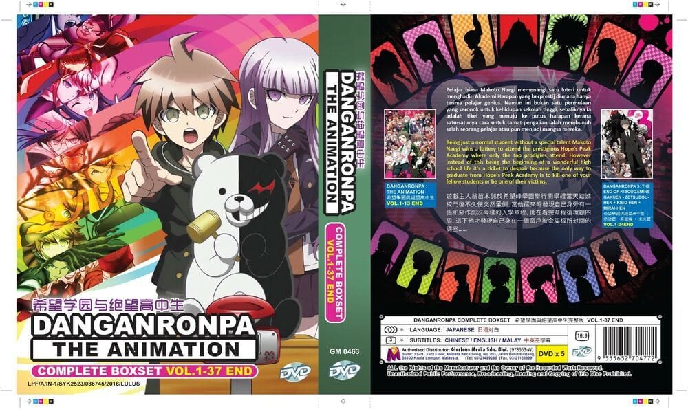 Danganronpa -The Animation – [13/13] – MP4 HD – AVI SD – Mega
