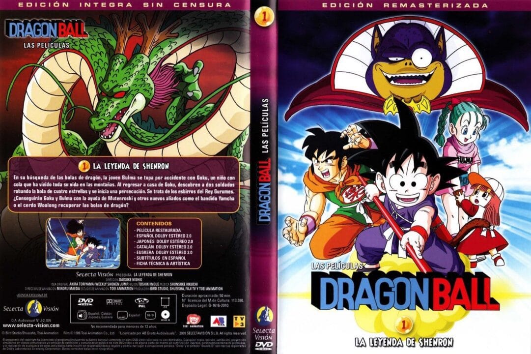 Dragon Ball La Leyenda de Shenlong – Avi   MKV – Mega – Mediafire